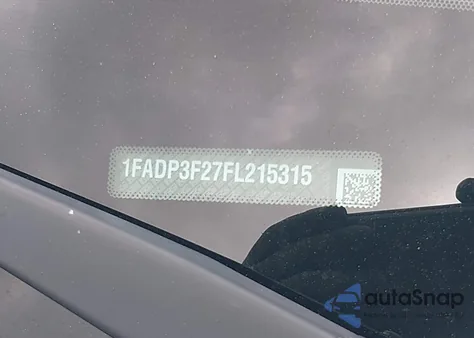 2015 Ford Focus Se from USA, damaged, VIN 1FADP3F27FL215315